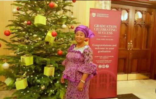 At Dupe's graduation, Birmingham