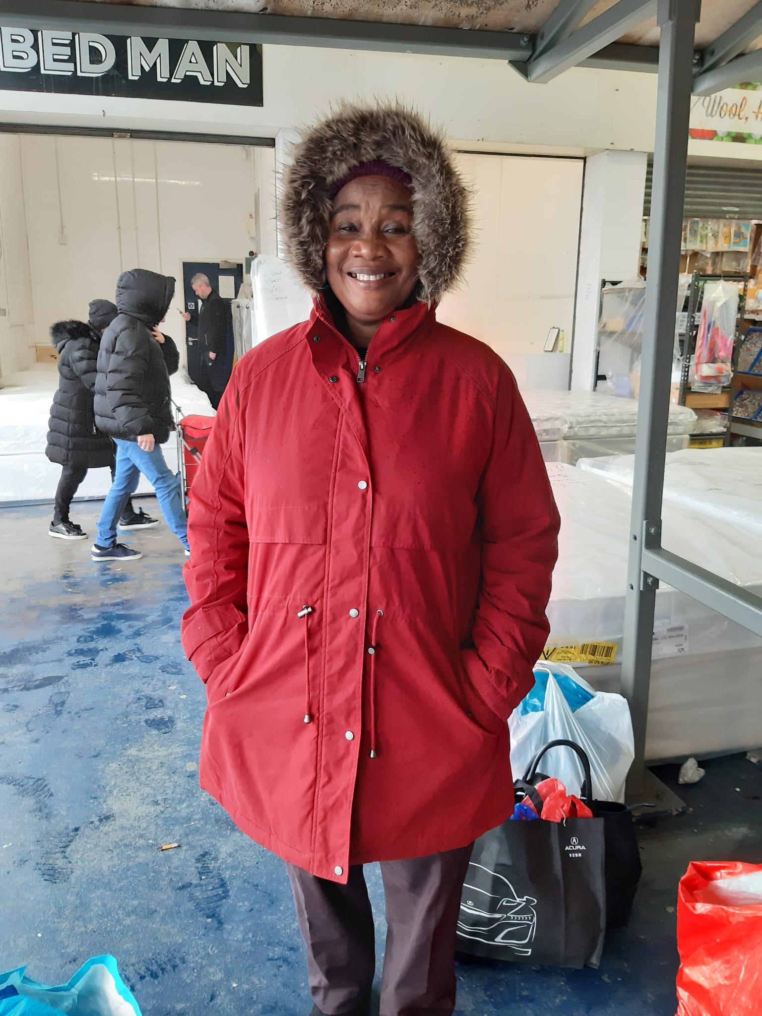 Moi in Manchester Airport