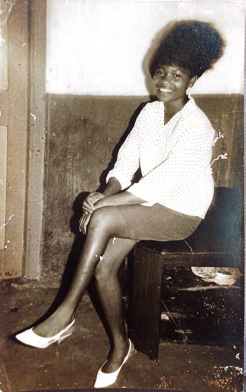 At her youthful beginning