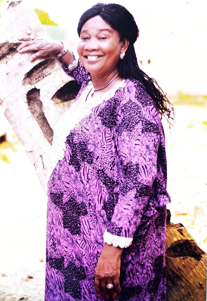 At her house in Ikorodu