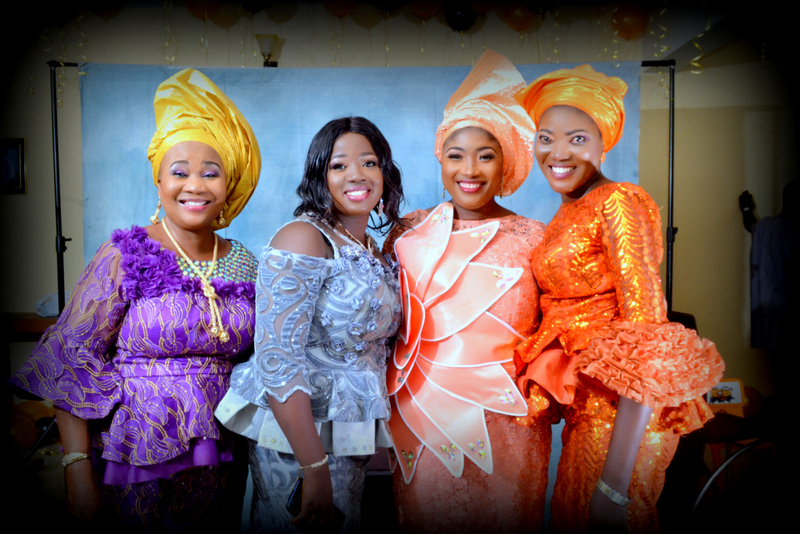 Moi and her beautiful daughters