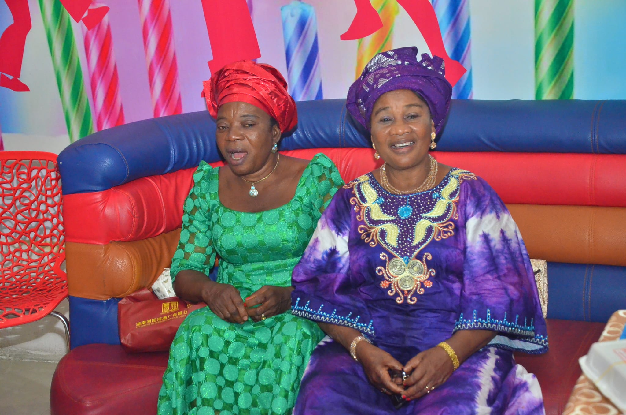 Moi and her close friend Mrs Elizabeth Osagiede