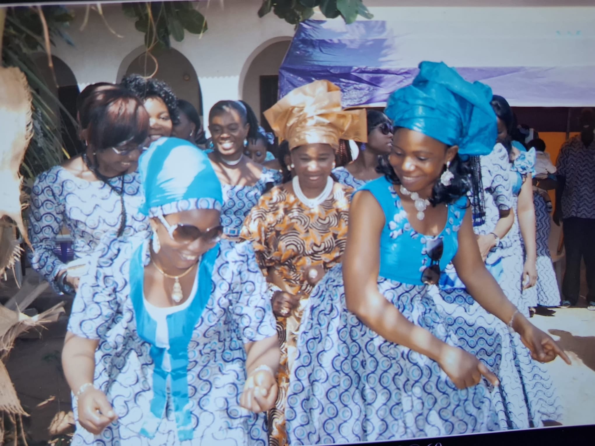 Celebrating her 60th birthday at Joseph Kolawole Davies Memorial School and Joyland Heights College
